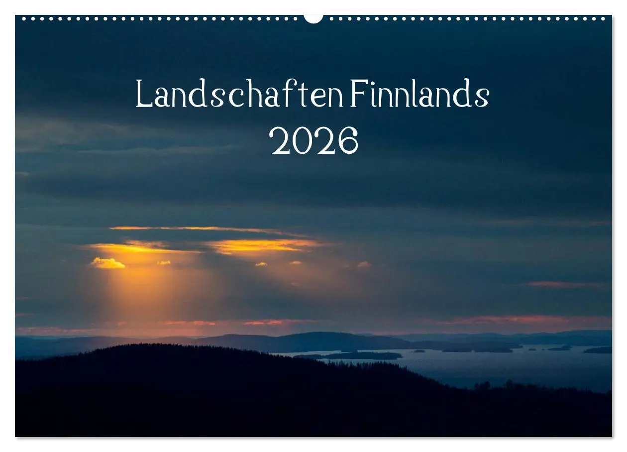 Cover: 9783516019940 | Landschaften Finnlands (Wandkalender 2026 DIN A2 quer), CALVENDO...
