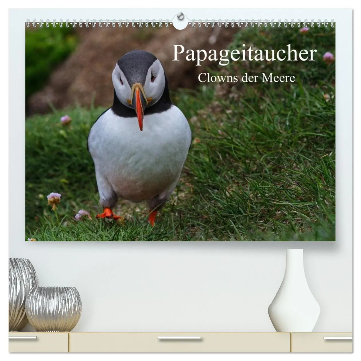 Cover: 9783516189940 | Papageitaucher Clowns der Meere (hochwertiger Premium Wandkalender...