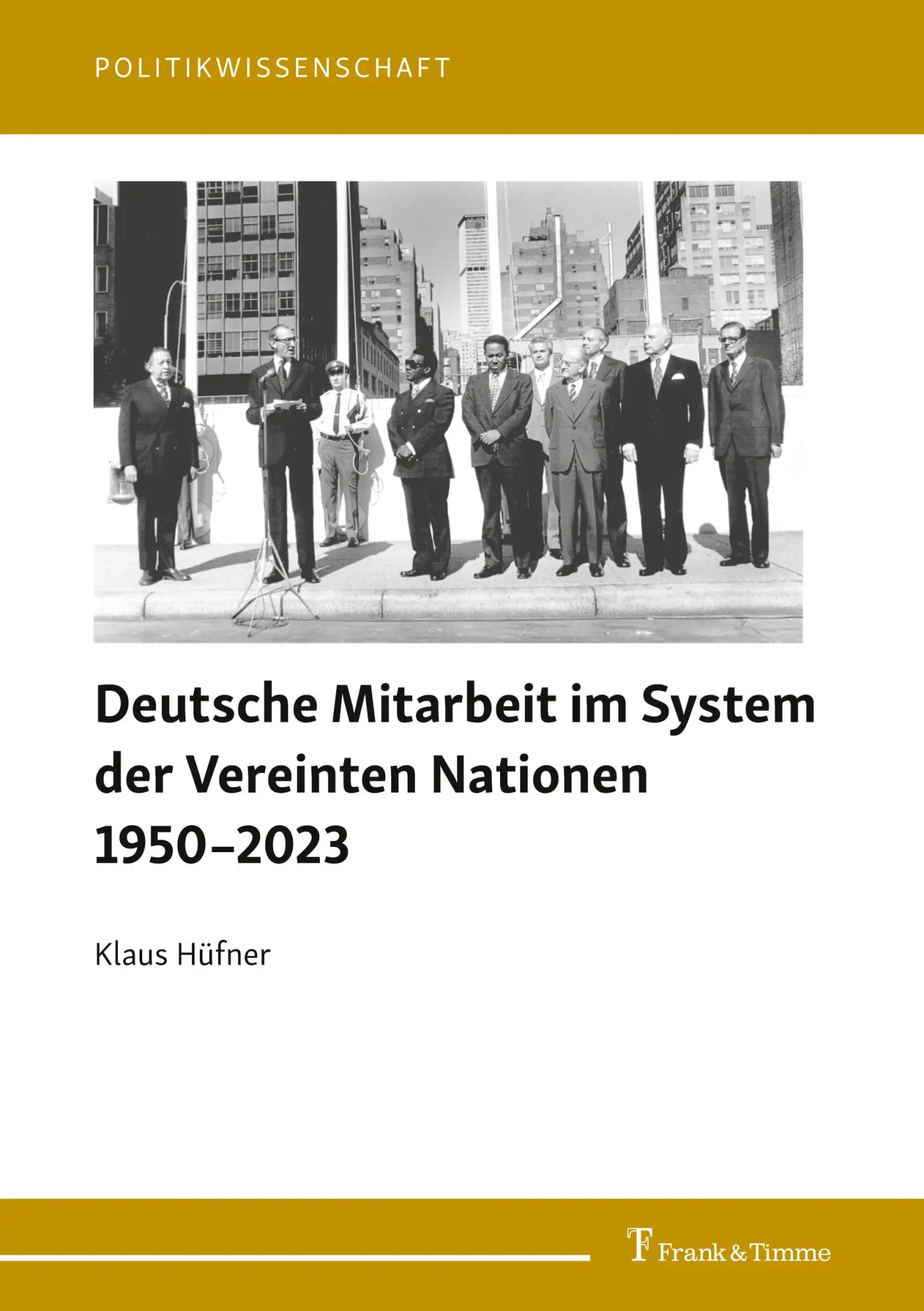 Cover: 9783732909940 | Deutsche Mitarbeit im System der Vereinten Nationen 1950-2023 | Hüfner