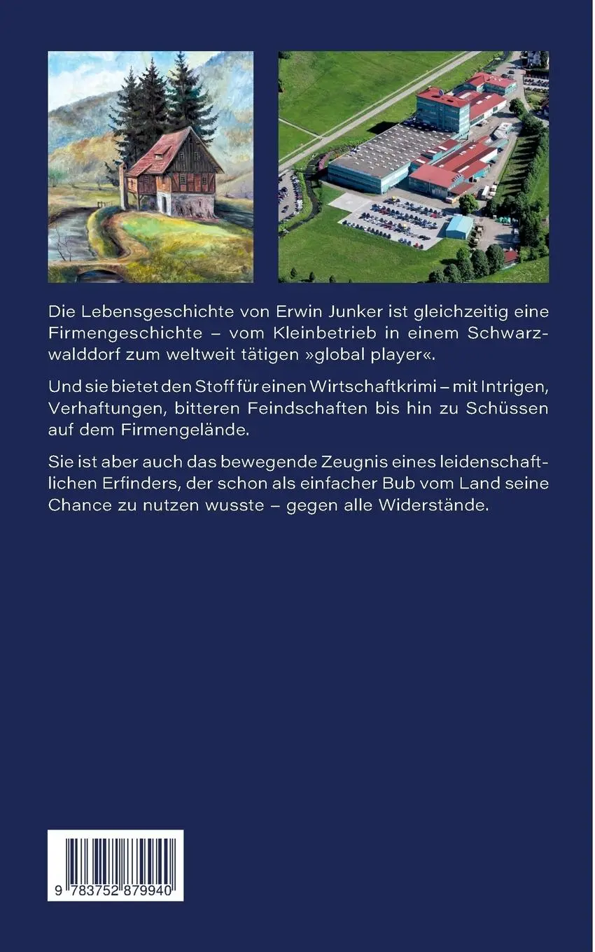 Rückseite: 9783752879940 | Der Fabrikant | Meine Lebensgeschichte | Erwin Junker | Taschenbuch
