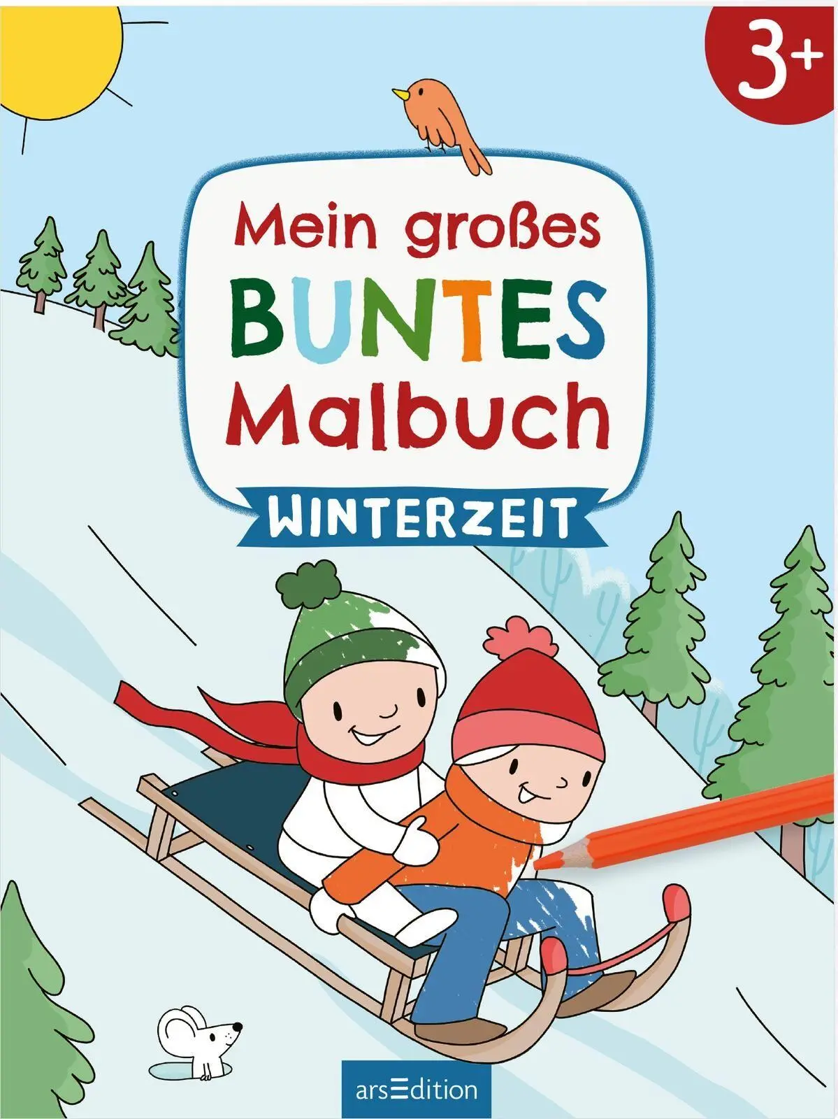 Cover: 9783845869940 | Mein großes buntes Malbuch - Winterzeit | Ab 3 Jahren | Marlit Kraus