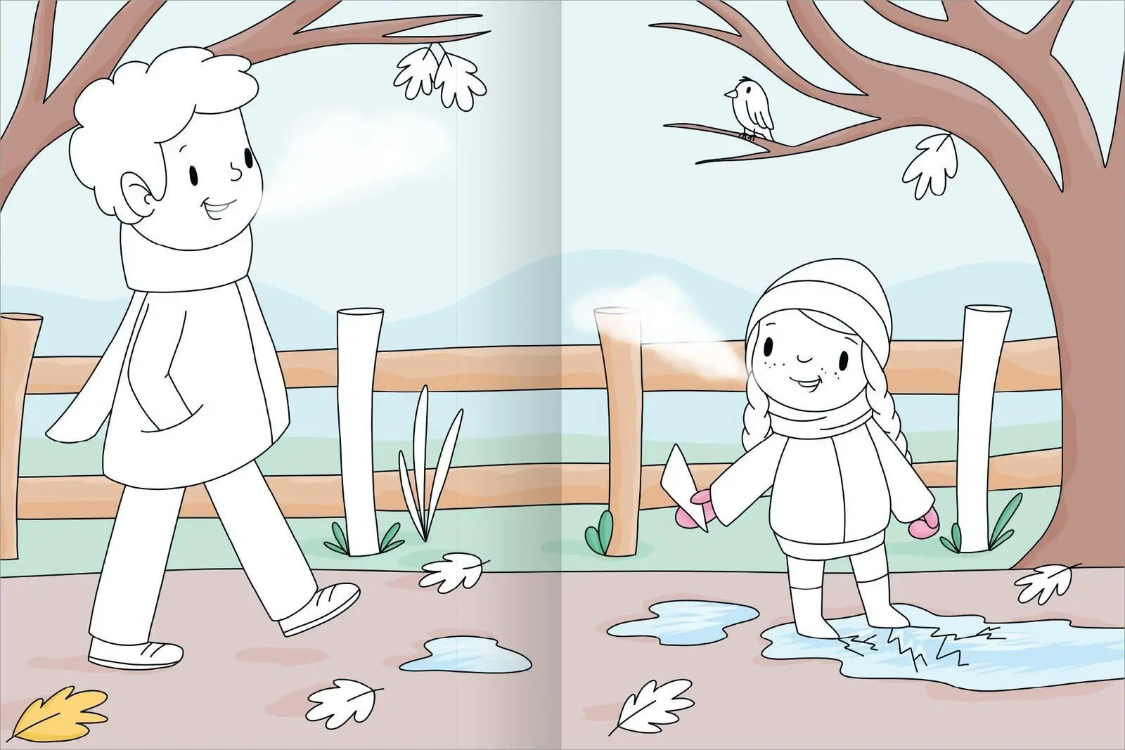 Bild: 9783845869940 | Mein großes buntes Malbuch - Winterzeit | Ab 3 Jahren | Marlit Kraus