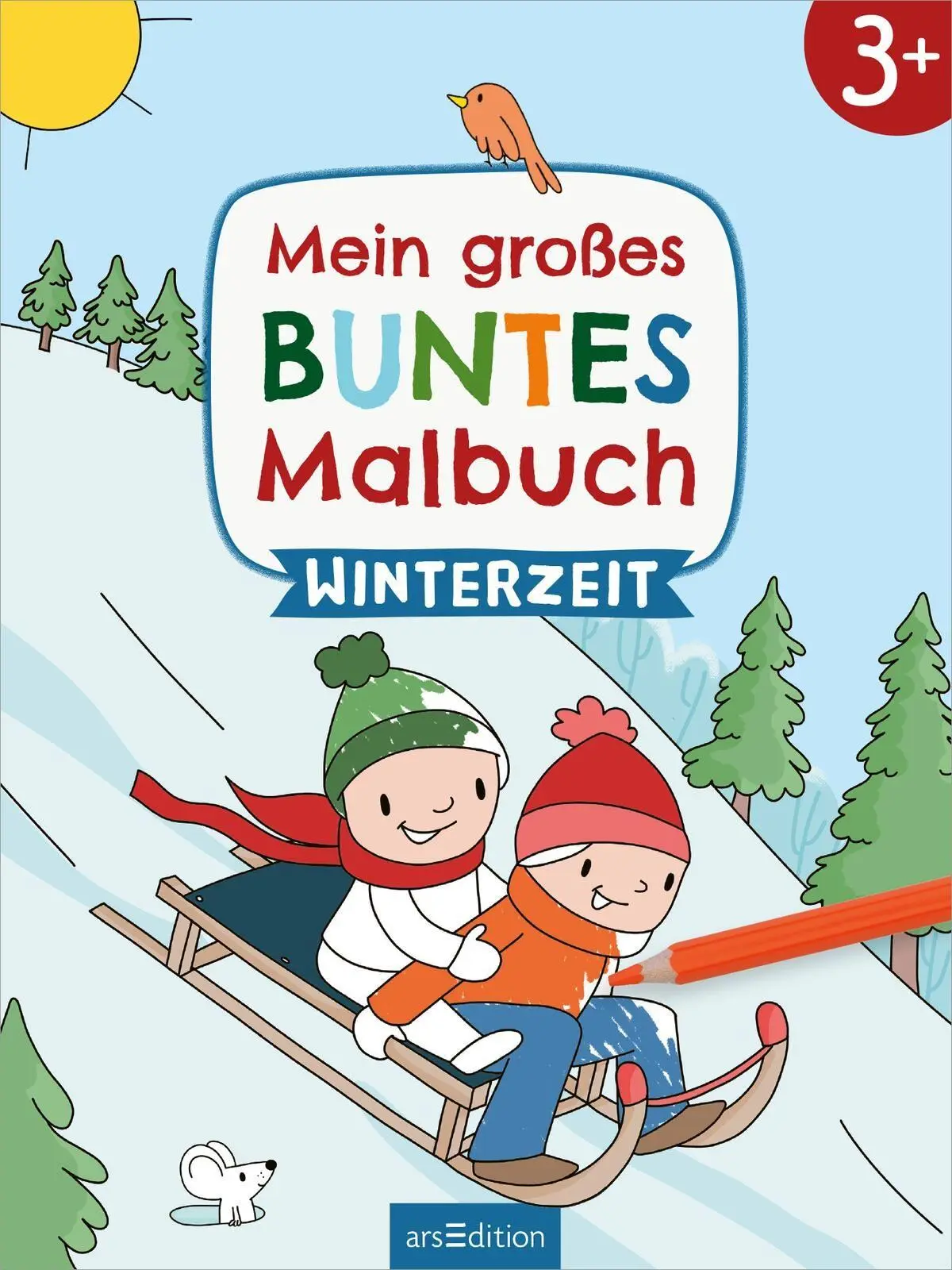 Bild: 9783845869940 | Mein großes buntes Malbuch - Winterzeit | Ab 3 Jahren | Marlit Kraus
