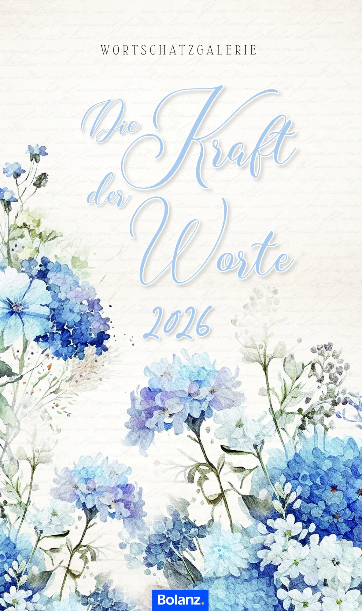 Cover: 9783866039940 | Die Kraft der Worte 2026 | Kalender | 13 S. | Deutsch | 2026