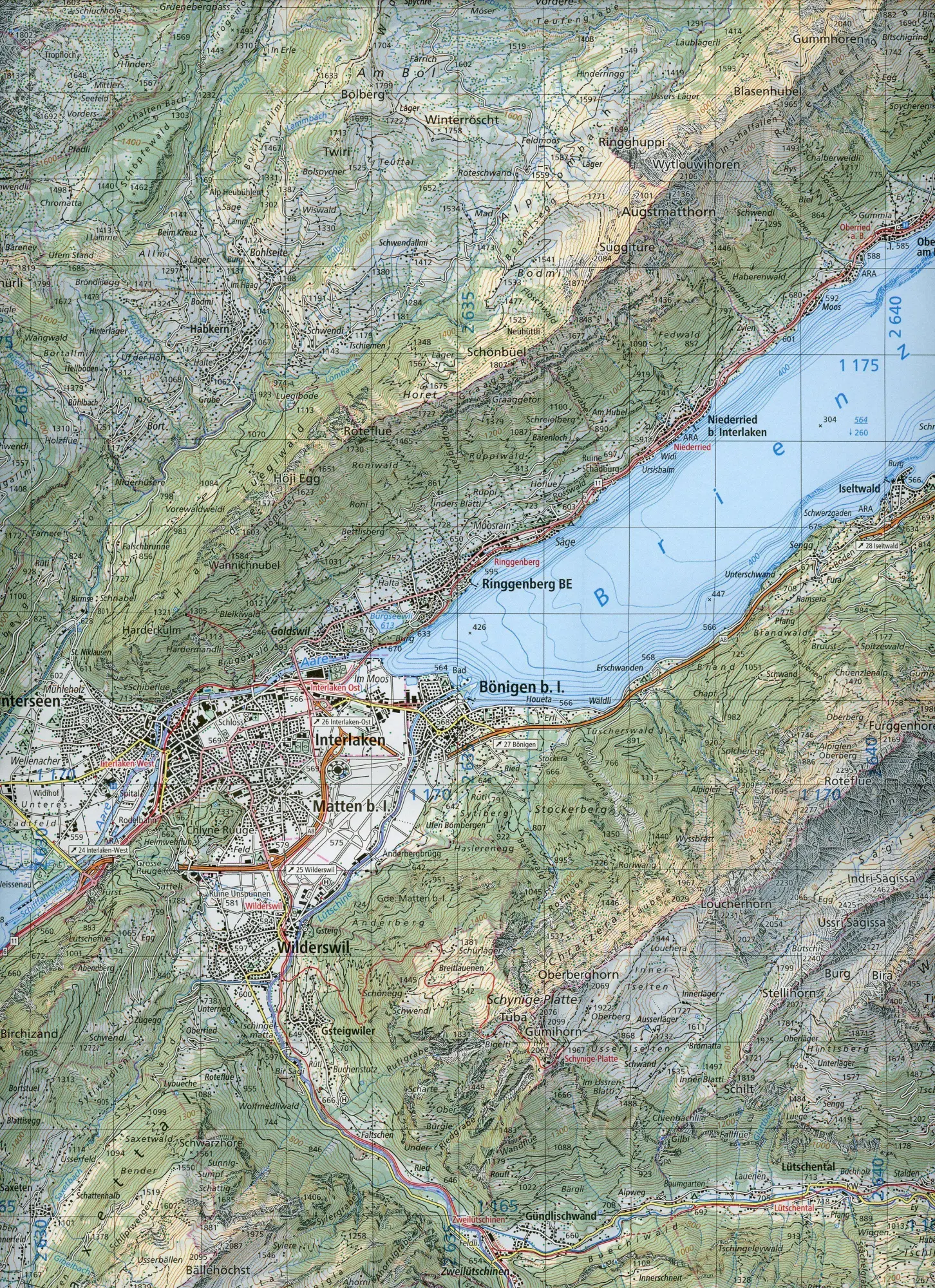 Bild: 9783302050041 | Swisstopo 1 : 50 000 Berner Oberland | Zusammensetzung | swisstopo