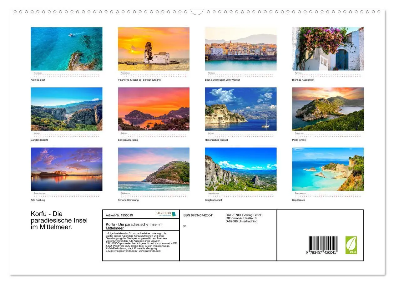 Bild: 9783457420041 | Korfu - Die paradiesische Insel im Mittelmeer. (hochwertiger...