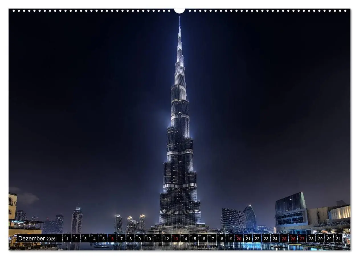 Bild: 9783516200041 | Dubai - City of dreams (Wandkalender 2026 DIN A2 quer), CALVENDO...