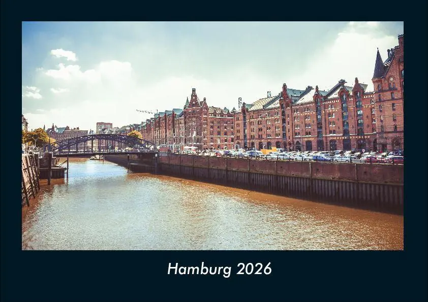 Cover: 9783695400041 | Hamburg 2026 Fotokalender DIN A4 | Tobias Becker | Kalender | Deutsch