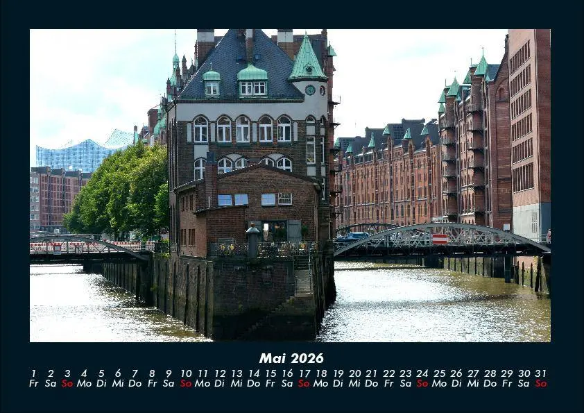 Bild: 9783695400041 | Hamburg 2026 Fotokalender DIN A4 | Tobias Becker | Kalender | Deutsch
