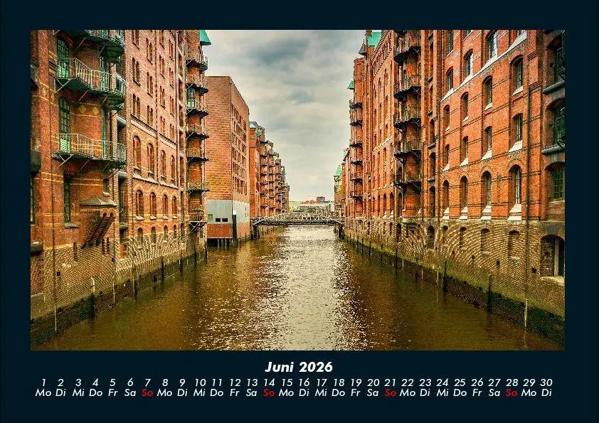 Bild: 9783695400041 | Hamburg 2026 Fotokalender DIN A4 | Tobias Becker | Kalender | Deutsch