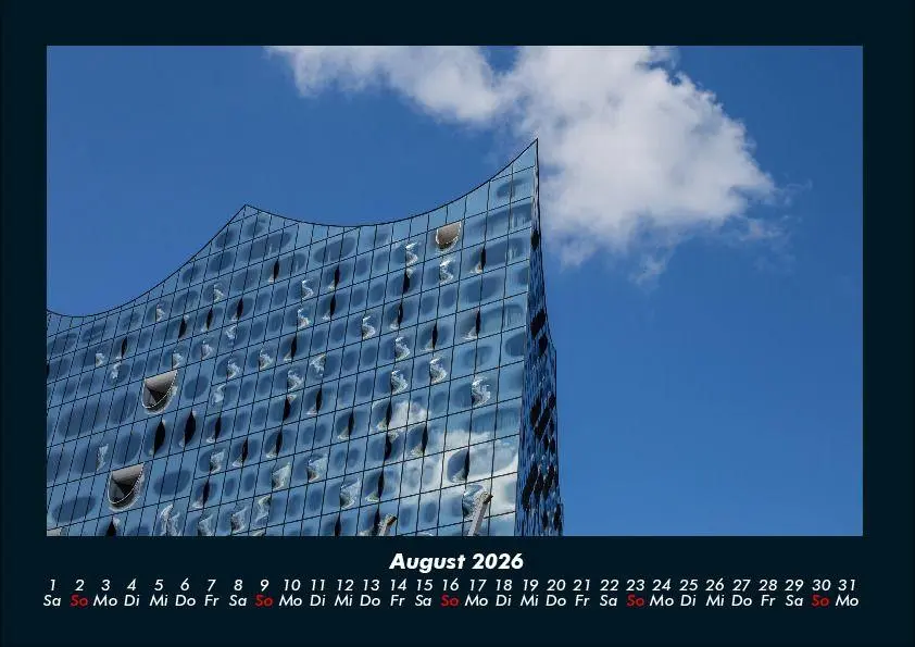 Bild: 9783695400041 | Hamburg 2026 Fotokalender DIN A4 | Tobias Becker | Kalender | Deutsch