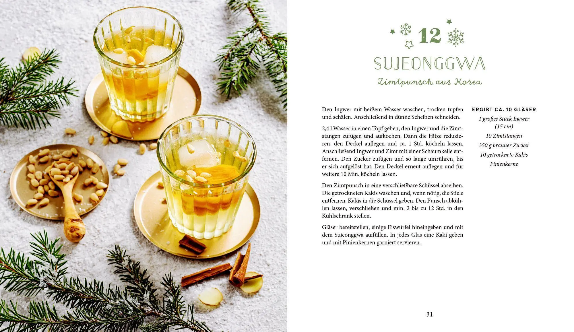 Bild: 9783756710041 | 24 Drinks bis Weihnachten | Ein kulinarischer Adventskalender | 64 S.