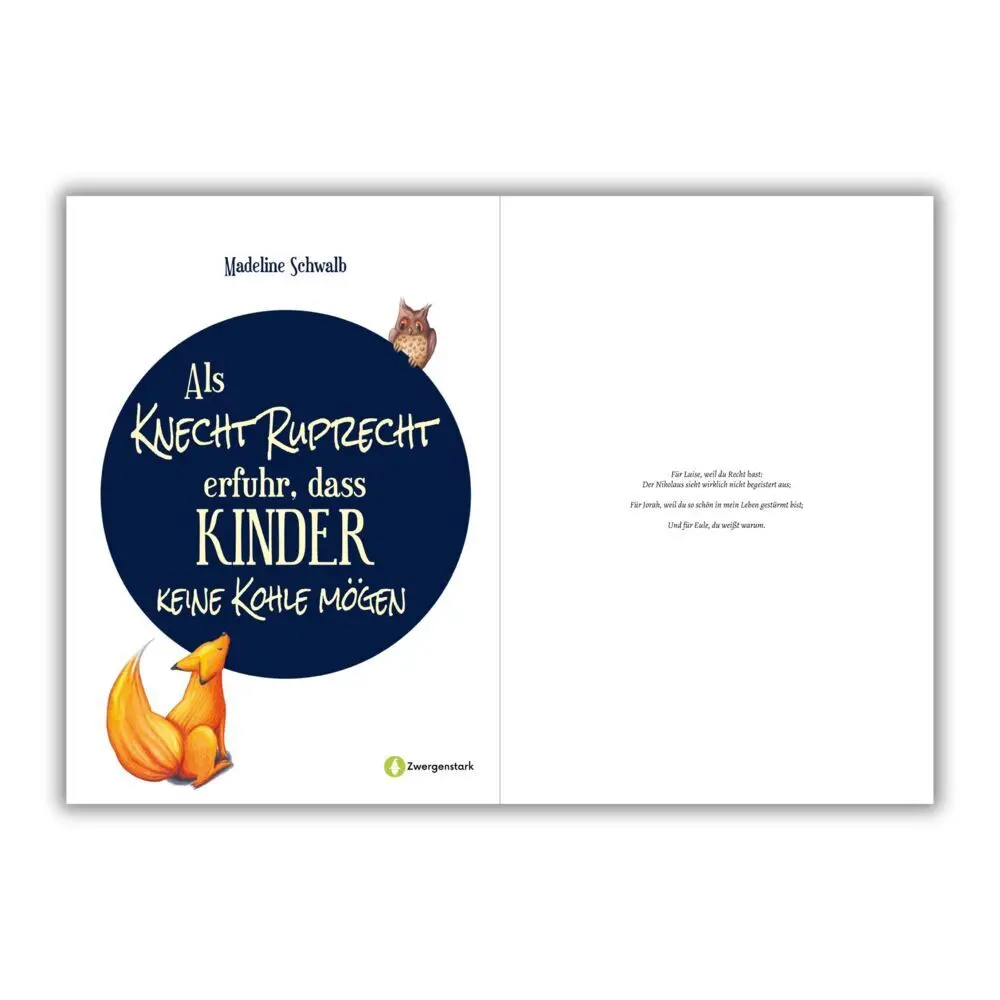 Bild: 9783911900041 | Als Knecht Ruprecht erfuhr, dass Kinder keine Kohle mögen | Schwalb