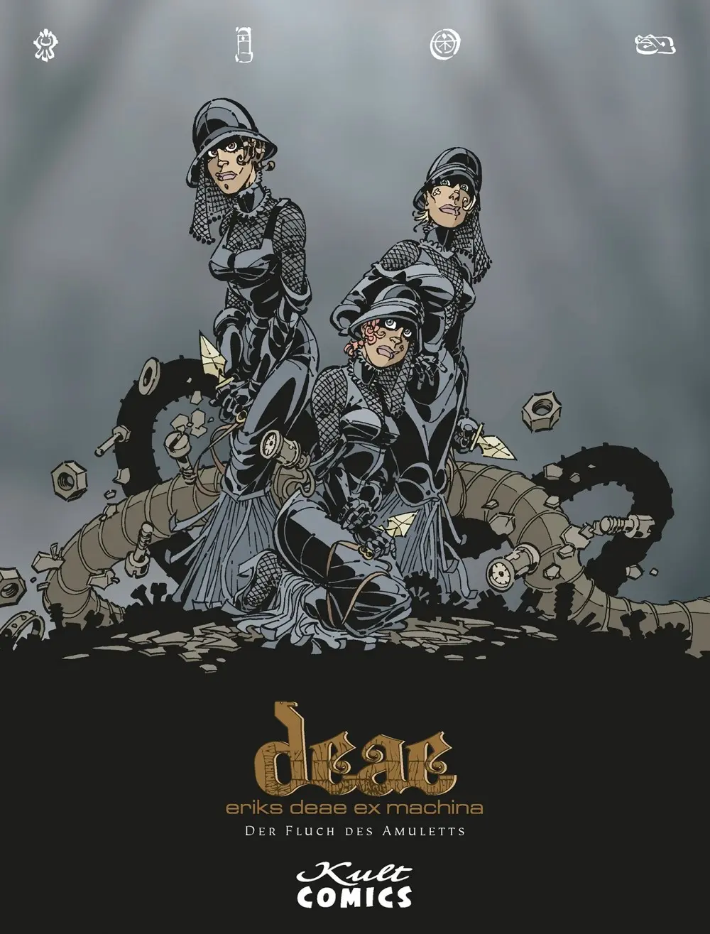 Cover: 9783964300041 | deae ex machina 5 | Der Fluch des Amuletts, deae ex machina 5 | Buch