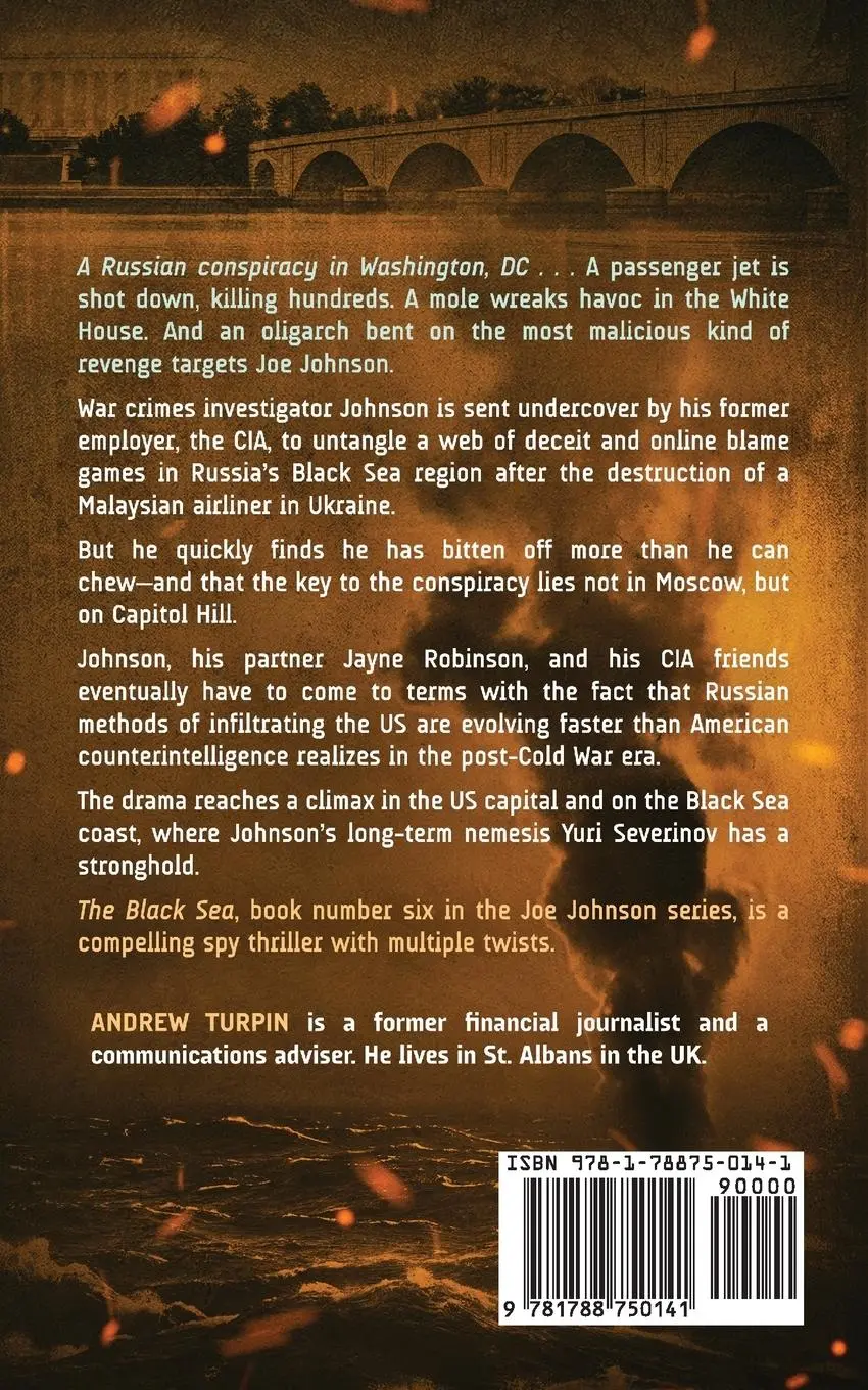 Rückseite: 9781788750141 | The Black Sea | A Jayne Robinson Thriller, Book 6 | Andrew Turpin