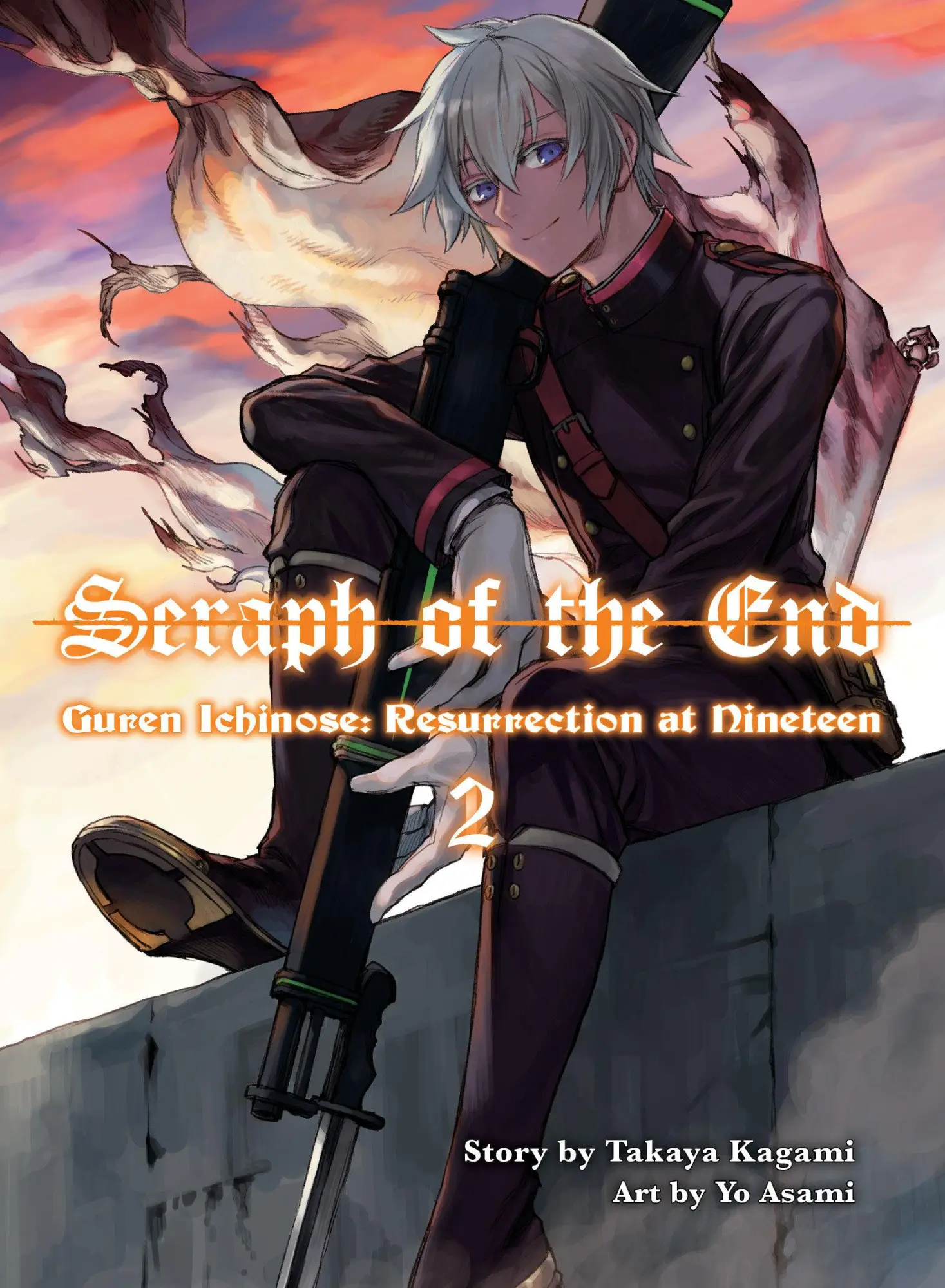 Cover: 9781949980141 | Seraph of the End: Guren Ichinose, Resurrection at Nineteen, Volume 2