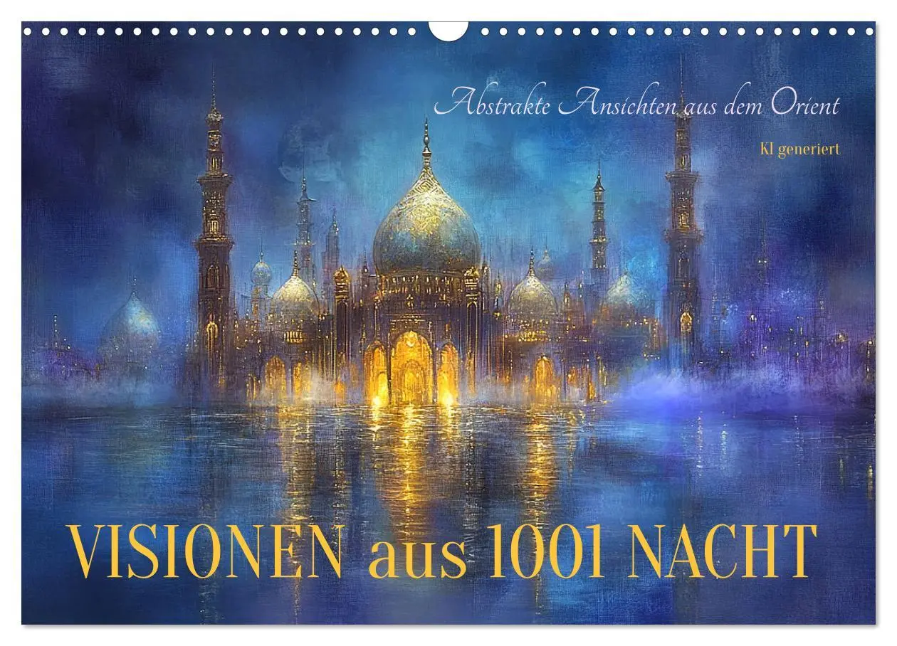 Cover: 9783457340141 | Visionen aus 1001 Nacht (Wandkalender 2026 DIN A3 quer), CALVENDO...