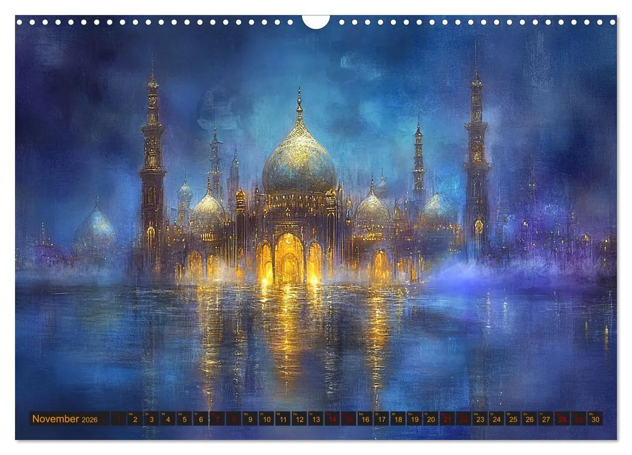 Bild: 9783457340141 | Visionen aus 1001 Nacht (Wandkalender 2026 DIN A3 quer), CALVENDO...