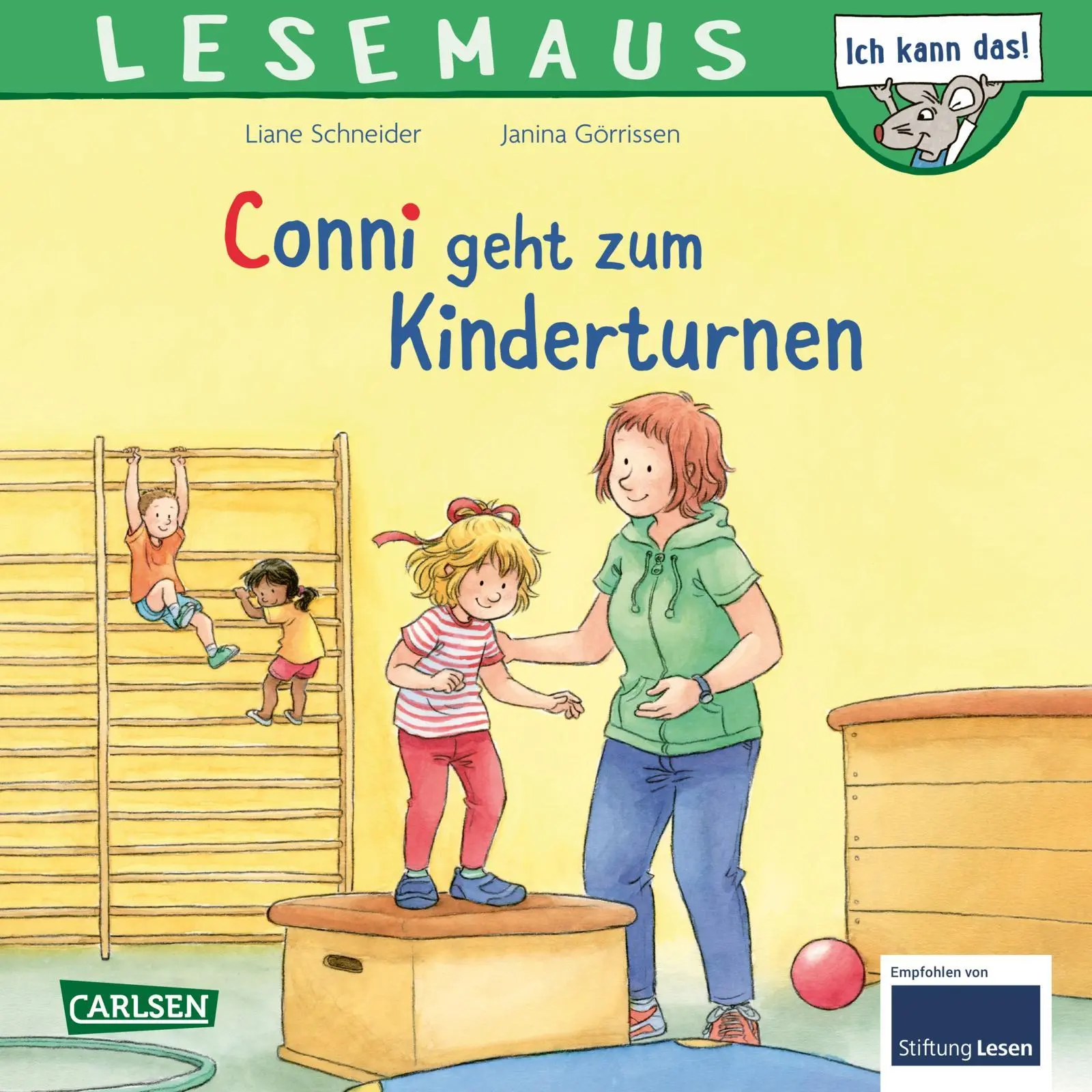 Cover: 9783551080141 | LESEMAUS 114: Conni geht zum Kinderturnen | Liane Schneider | Buch Cover: 9783551080141 | LESEMAUS 114: Conni geht zum Kinderturnen | Liane Schneider | Buch