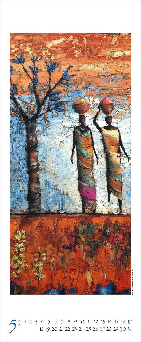 Bild: 9783819300141 | Colours of Africa 2027 | Verlag Korsch | Kalender | Spiralbindung