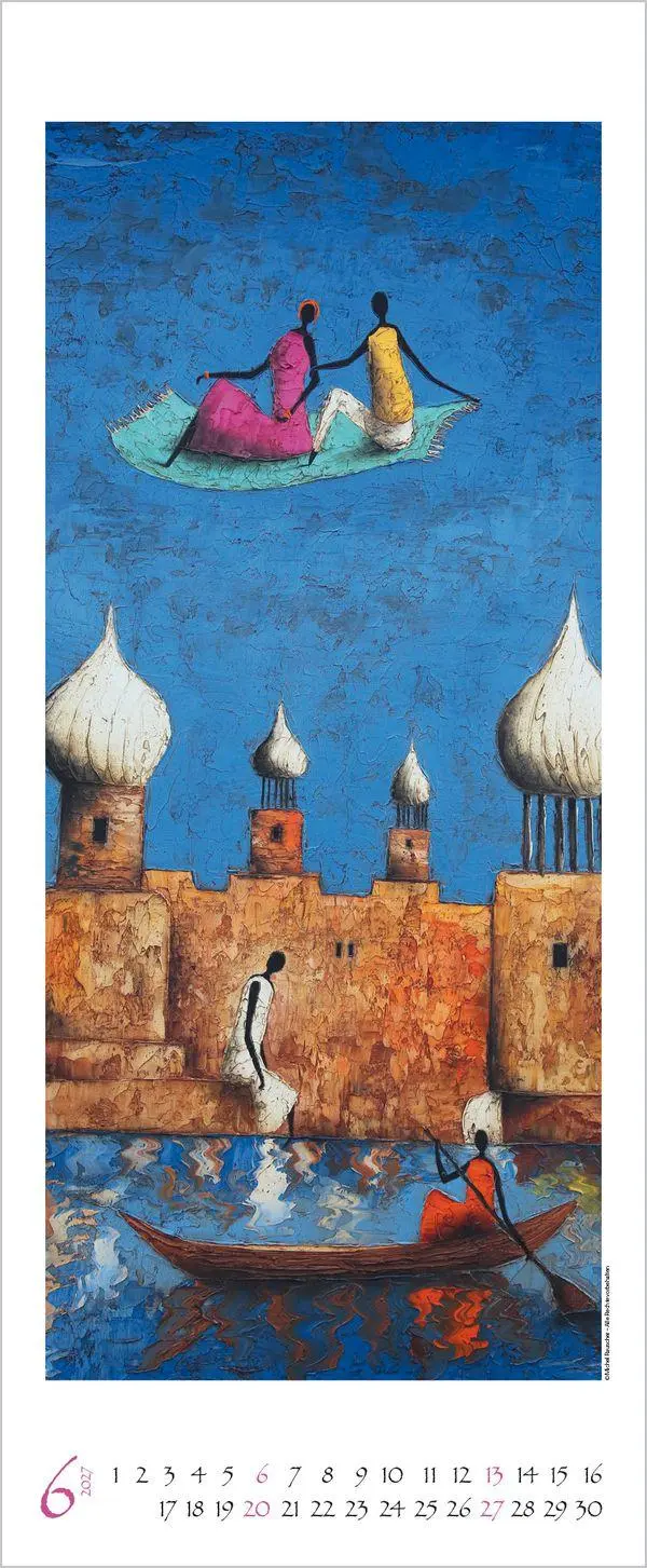 Bild: 9783819300141 | Colours of Africa 2027 | Verlag Korsch | Kalender | Spiralbindung