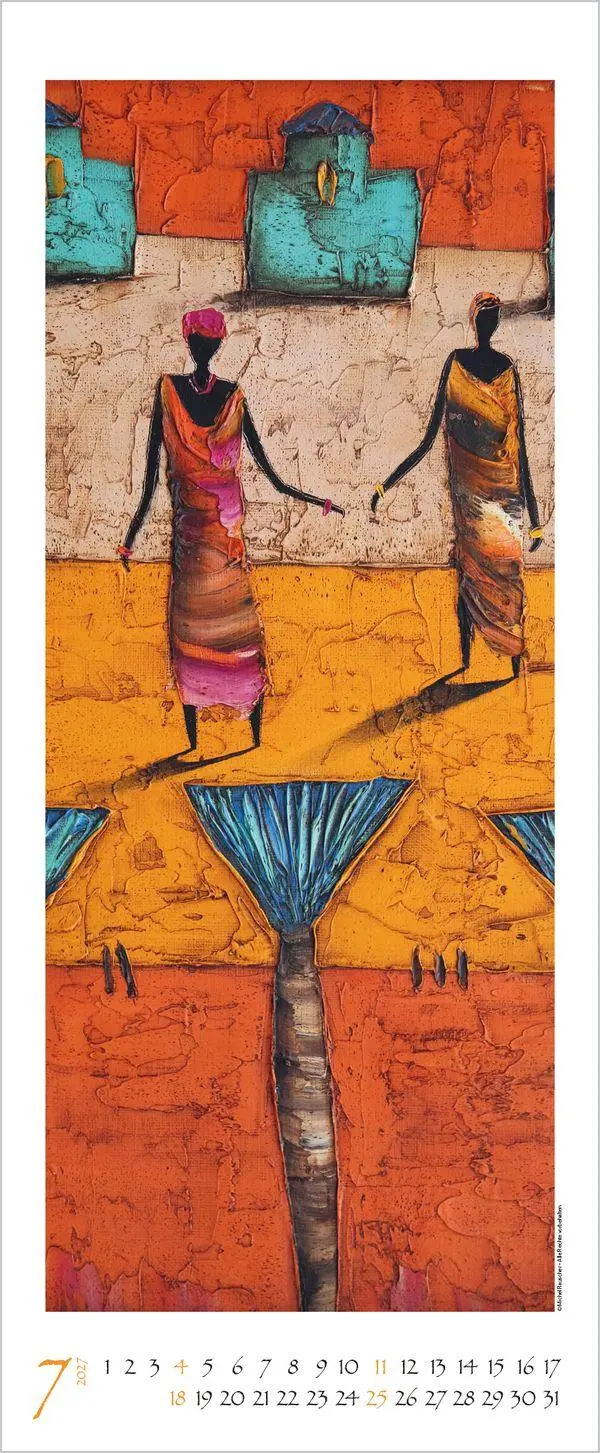 Bild: 9783819300141 | Colours of Africa 2027 | Verlag Korsch | Kalender | Spiralbindung