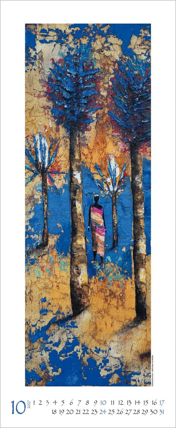 Bild: 9783819300141 | Colours of Africa 2027 | Verlag Korsch | Kalender | Spiralbindung