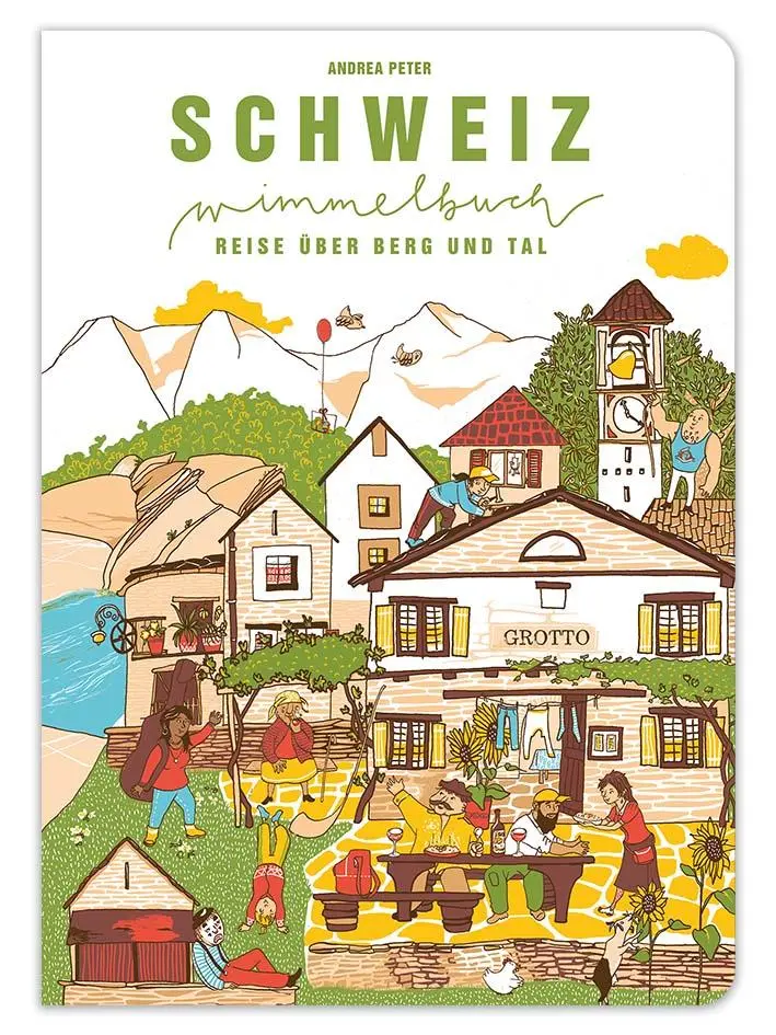 Cover: 9783907340141 | Das Schweiz Wimmelbuch | Andrea Peter | Buch | 14 S. | Deutsch | 2023