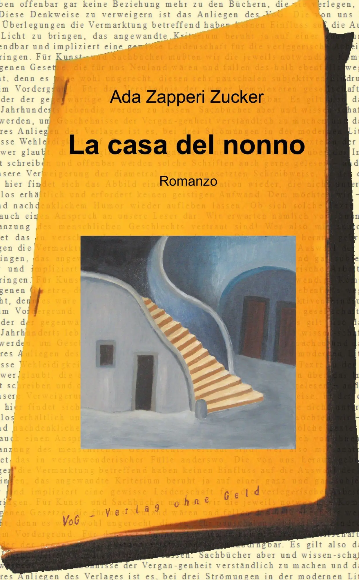 Cover: 9783943810141 | La casa del nonno | Romanzo | Ada Zapperi Zucker | Taschenbuch | 2021