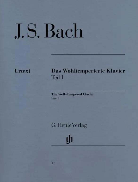 Cover: 9790201800141 | Das Wohltemperierte Klavier Teil I BWV 846-869 | Johann Sebastian Bach
