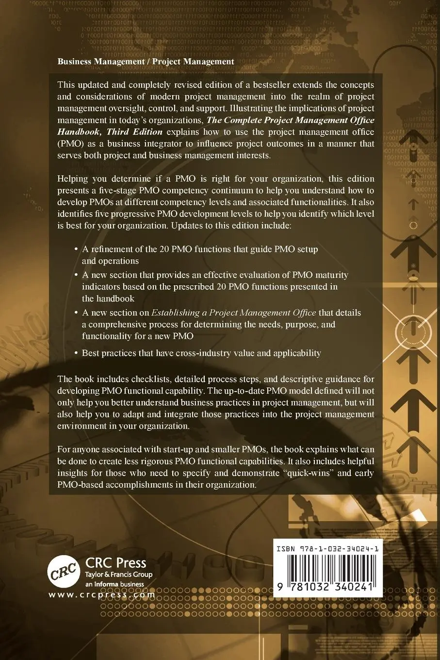 Rückseite: 9781032340241 | The Complete Project Management Office Handbook | Gerard M. Hill