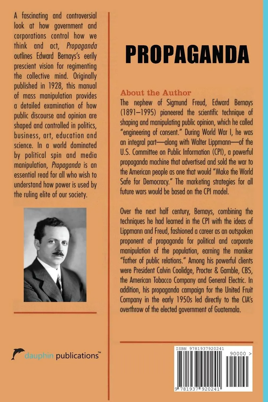 Rückseite: 9781937920241 | Propaganda - Original Edition | Edward Bernays | Taschenbuch | 2024