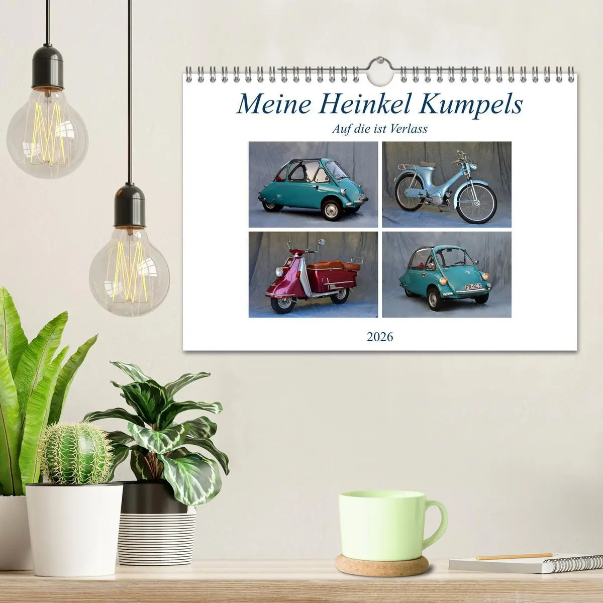 Bild: 9783457880241 | Meine Heinkel Kumpels (Wandkalender 2026 DIN A4 quer), CALVENDO...