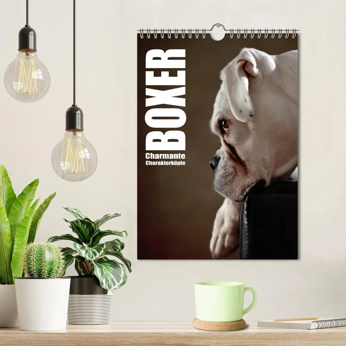 Bild: 9783516420241 | Boxer - Charmante Charakterköpfe (Wandkalender 2026 DIN A4 hoch),...
