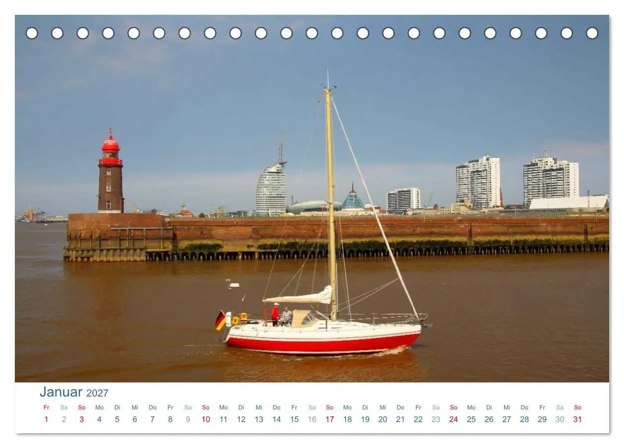 Bild: 9783569750241 | Bremerhaven 2027. Impressionen aus den Havenwelten (Tischkalender...