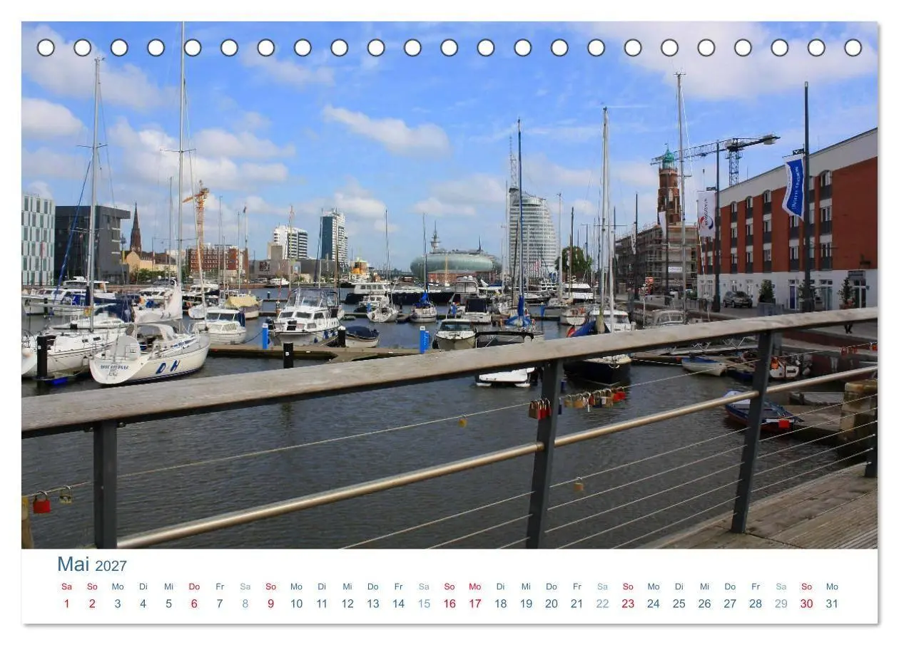 Bild: 9783569750241 | Bremerhaven 2027. Impressionen aus den Havenwelten (Tischkalender...