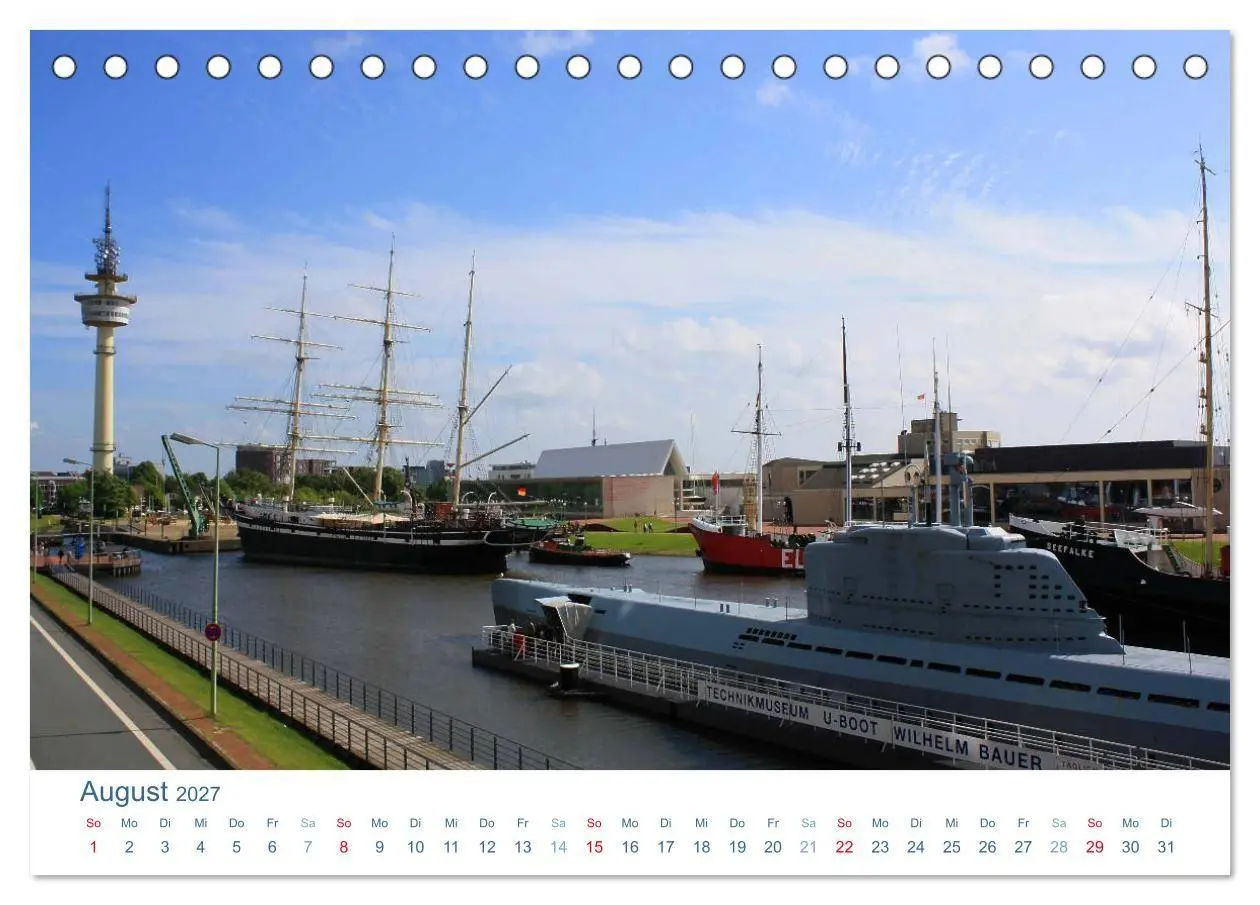 Bild: 9783569750241 | Bremerhaven 2027. Impressionen aus den Havenwelten (Tischkalender...