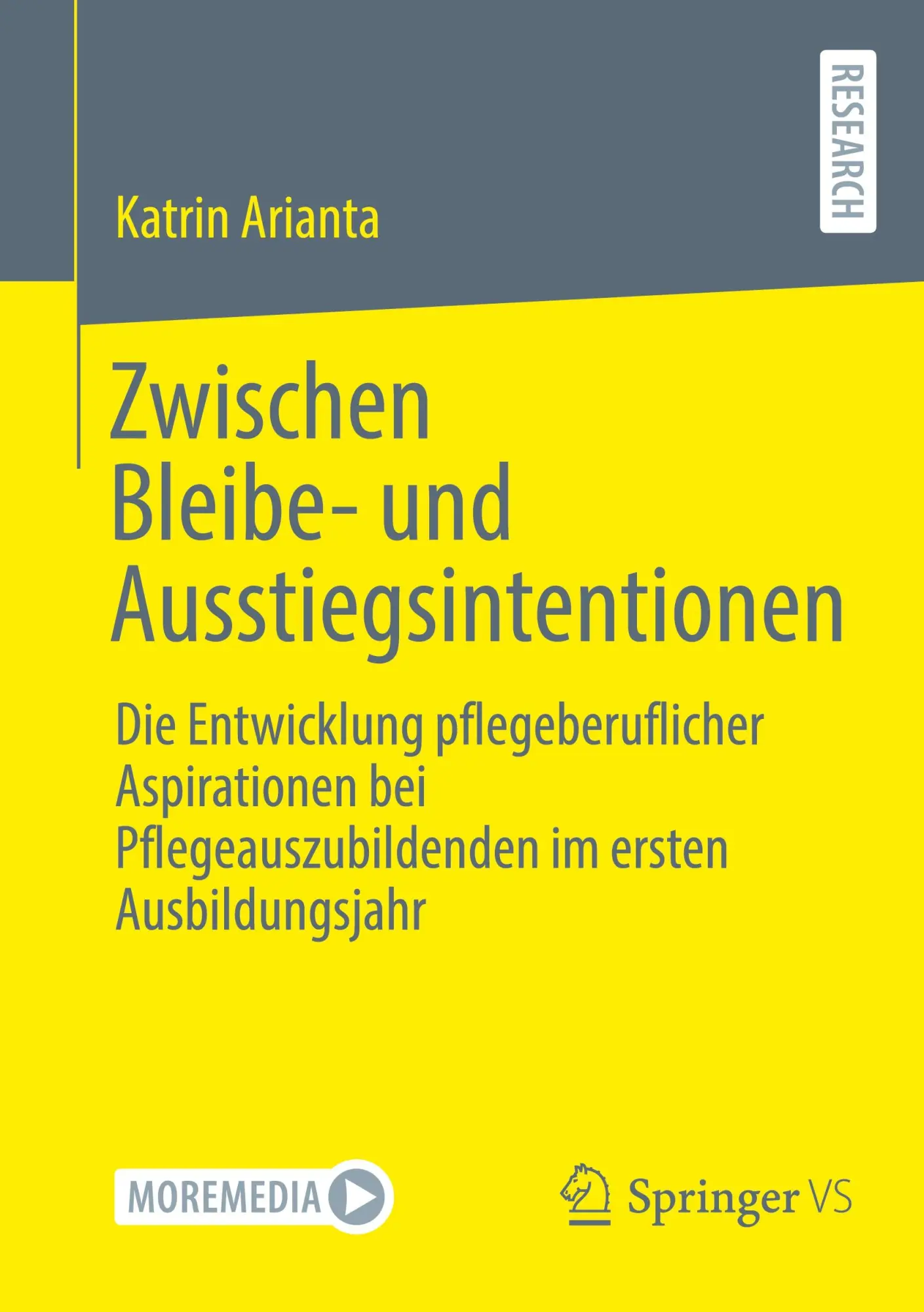 Cover: 9783658470241 | Zwischen Bleibe- und Ausstiegsintentionen | Katrin Arianta | Buch