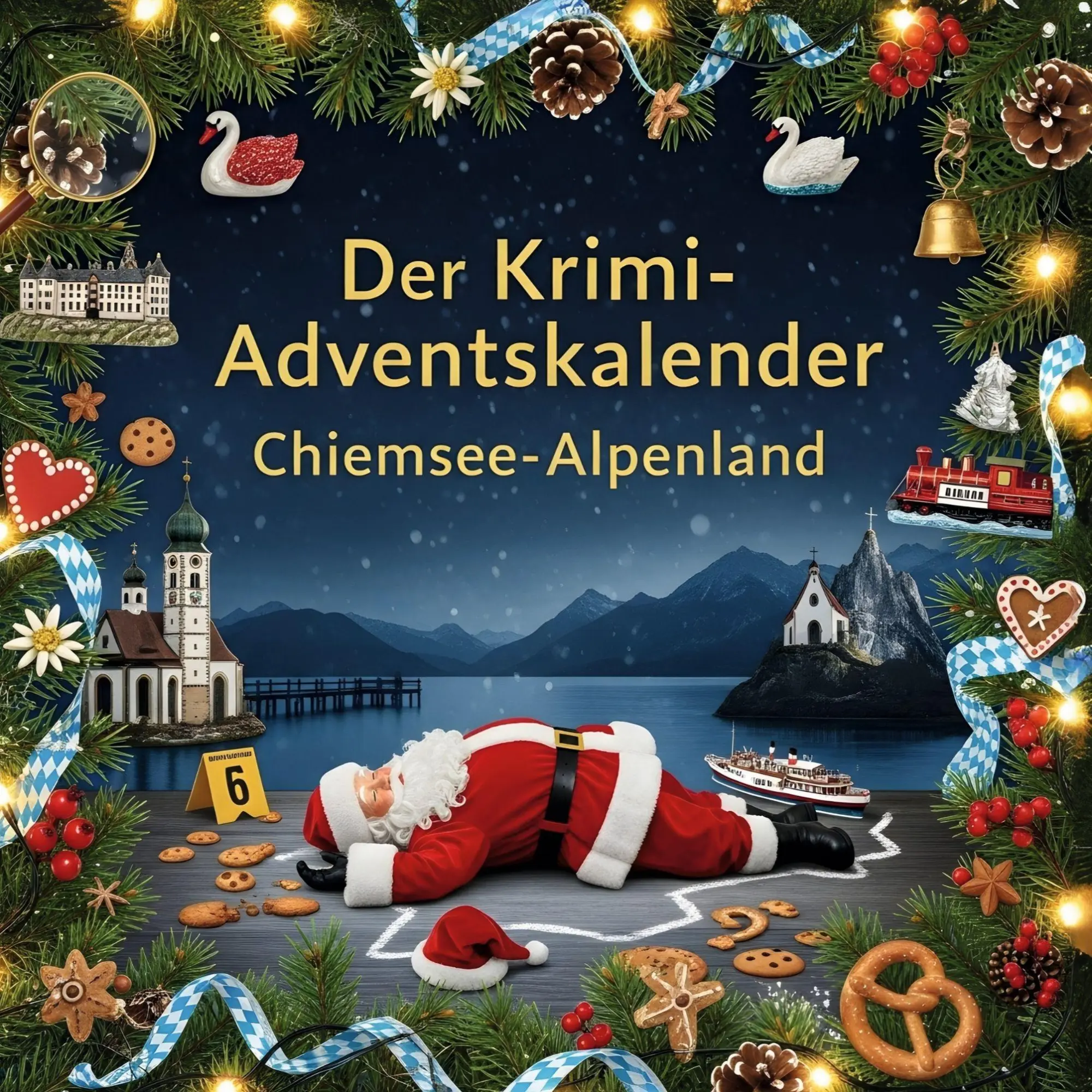 Cover: 9783695310241 | Der Krimi-Adventskalender Chiemsee-Alpenland | Jonas Schröder | Buch