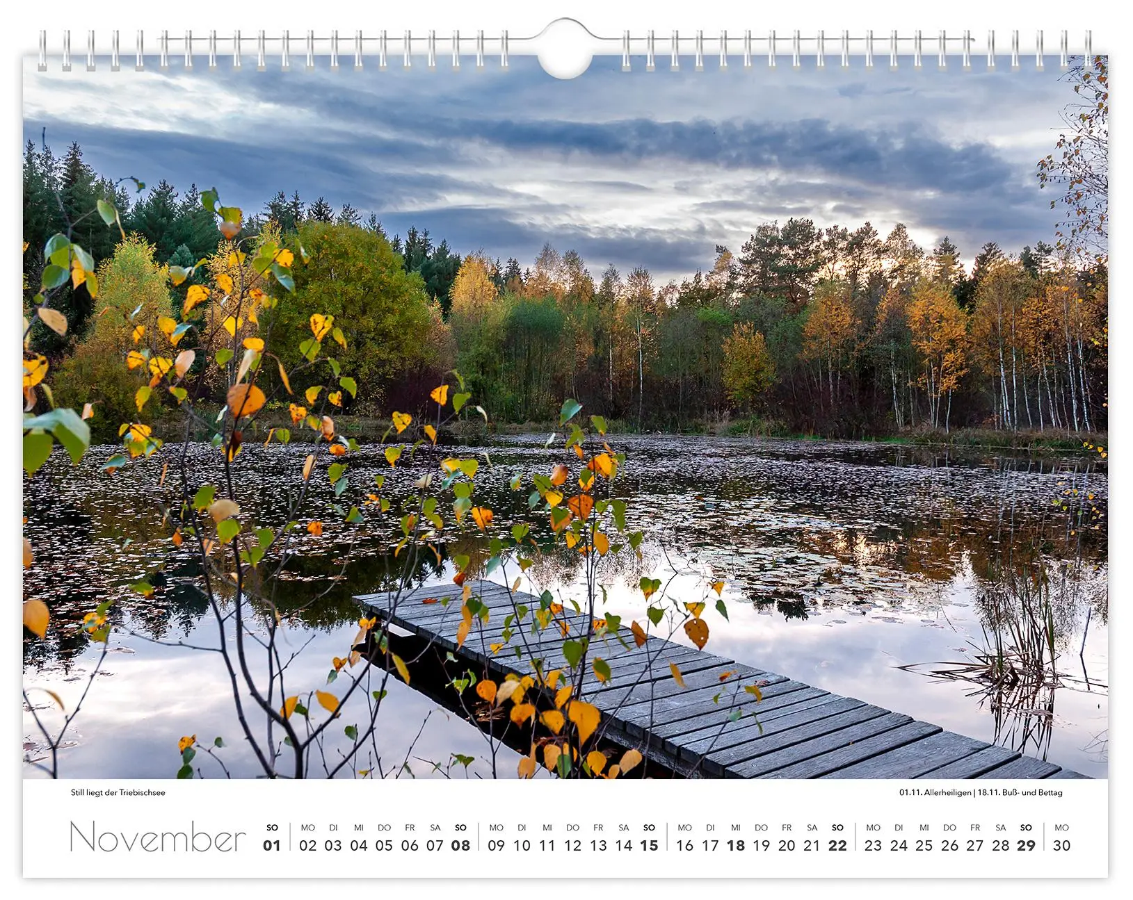Bild: 9783910680241 | Kalender Tharandt und Umgebung 2026 | 40 x 30 cm weißes Kalendarium