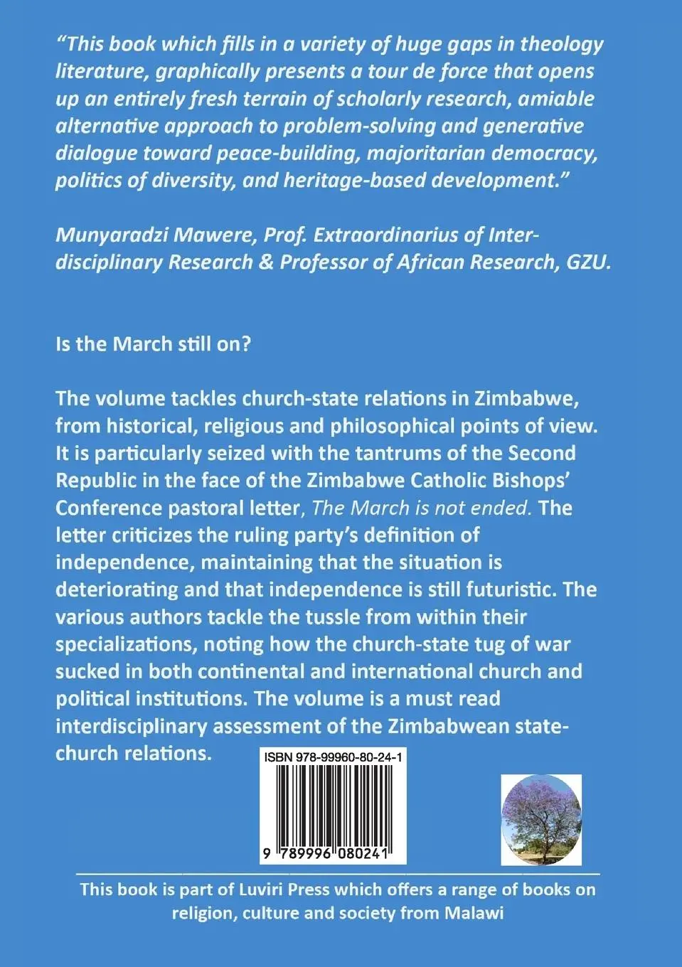 Rückseite: 9789996080241 | The March is still on? | Edmore Dube | Taschenbuch | Englisch | 2023