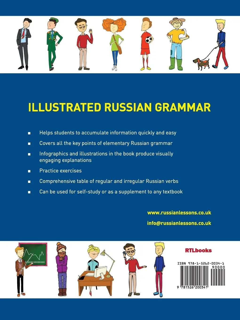 Rückseite: 9781526200341 | Illustrated Russian Grammar | Goutta Snetkov | Taschenbuch | Englisch