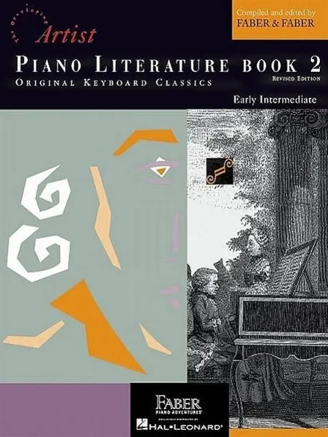 Cover: 9781616770341 | Piano Literature Book 2 - Developing Artist Original Keyboard...