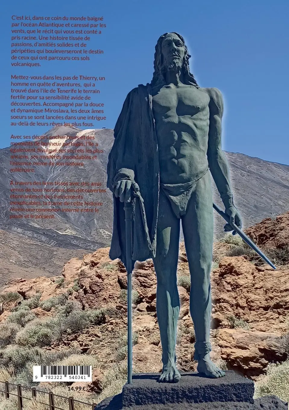 Rückseite: 9782322540341 | Tenerife | Un Guanche ne meurt jamais | Maxime Hermaisse | Taschenbuch