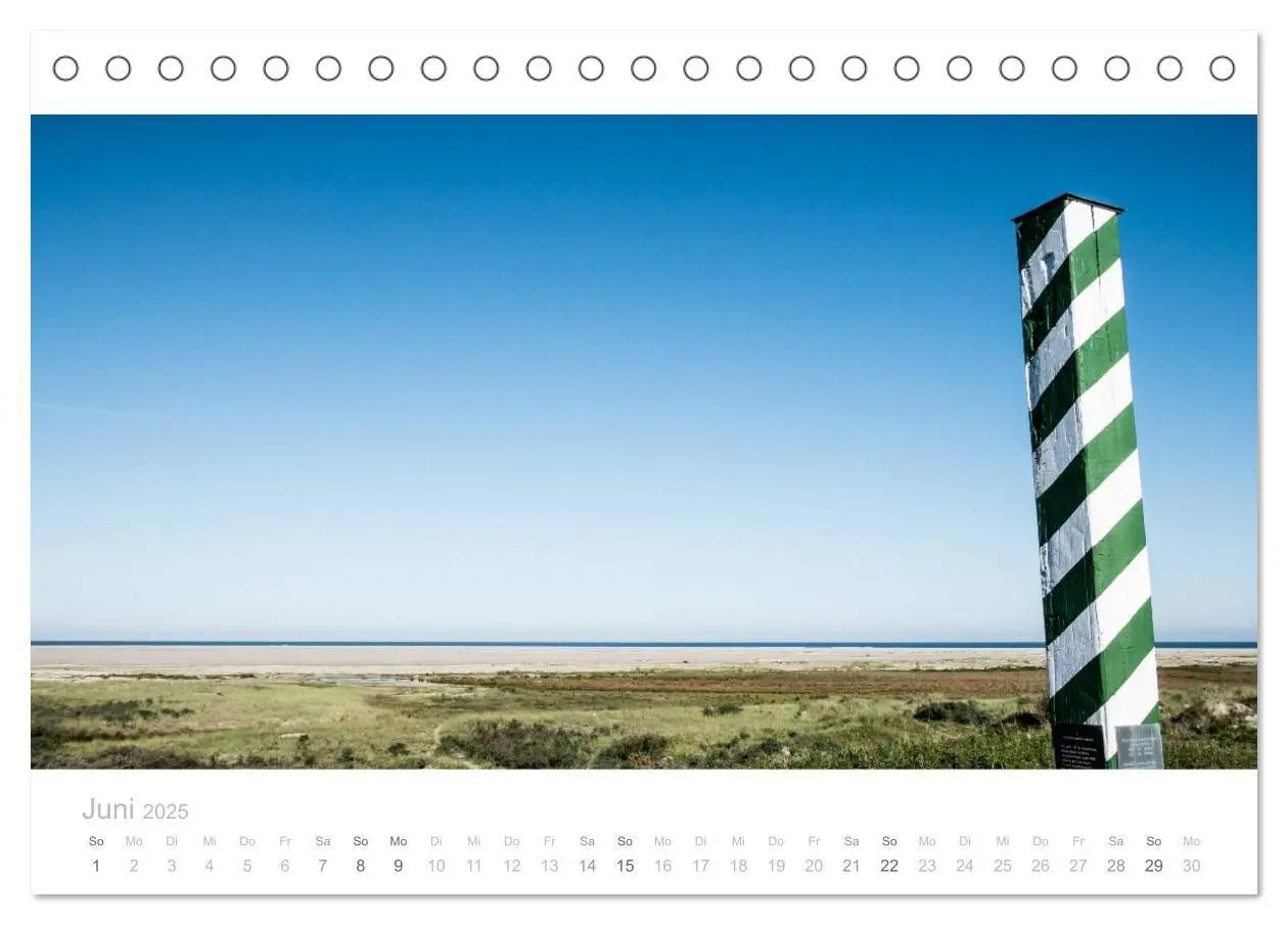 Bild: 9783435540341 | Einfach Borkum (Tischkalender 2025 DIN A5 quer), CALVENDO...