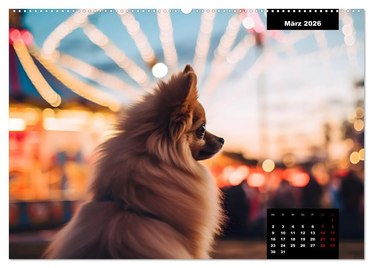 Bild: 9783457490341 | Zwergspitze - kleine Hunde, große Persönlichkeiten (Wandkalender...