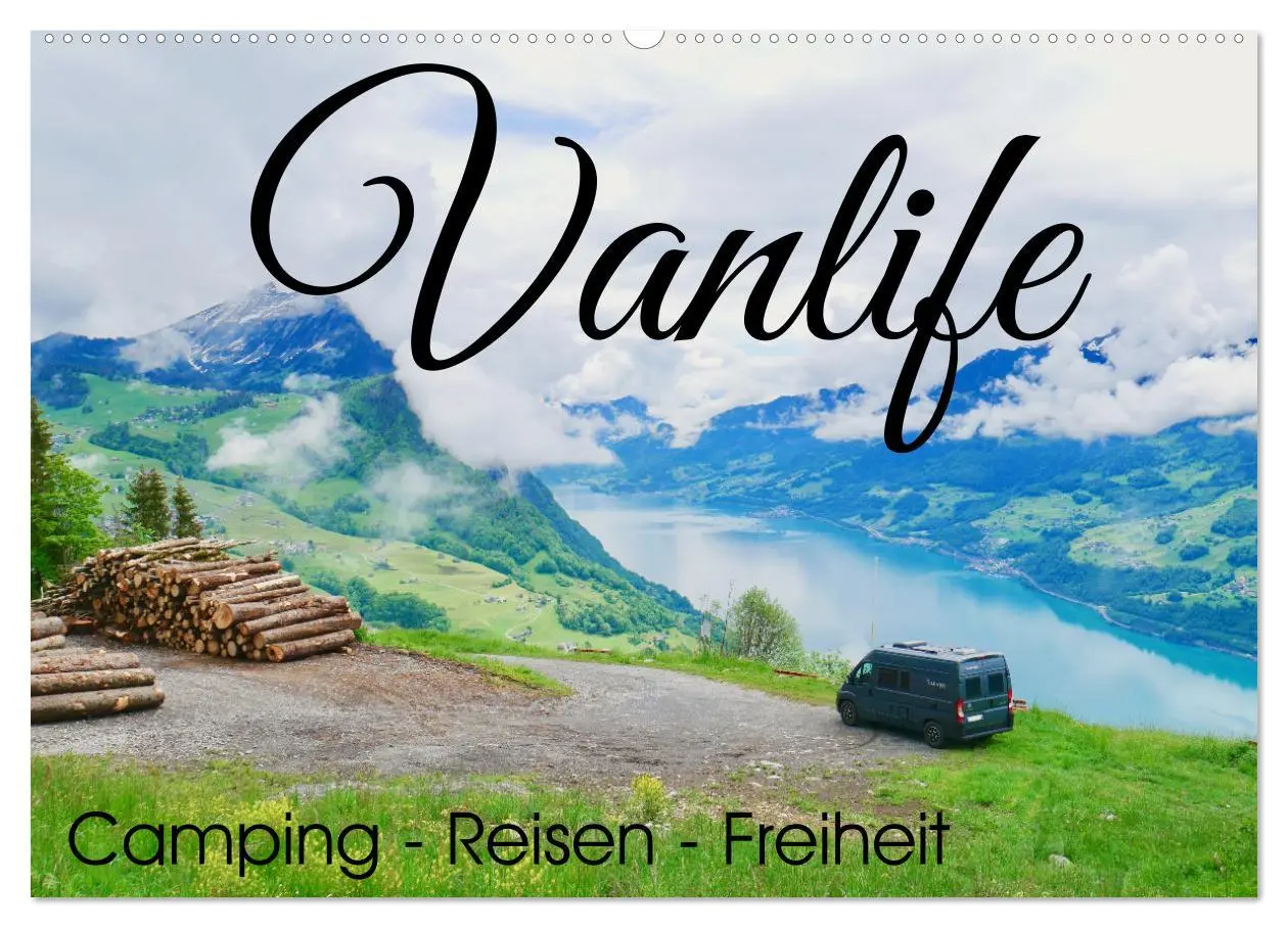 Cover: 9783457630341 | Vanlife; Camping - Freiheit - Reisen (Wandkalender 2026 DIN A2...