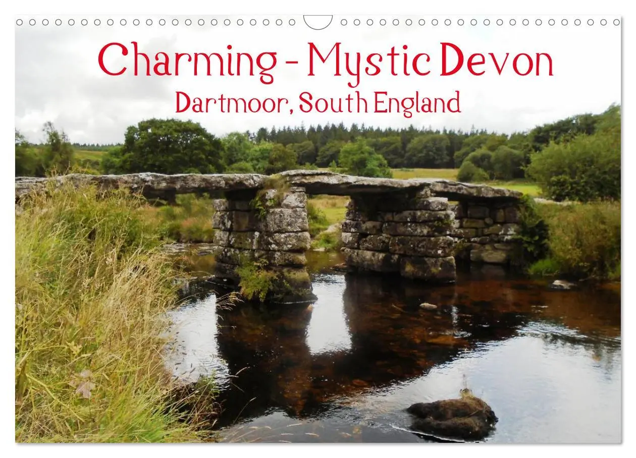 Cover: 9783516580341 | Charming - Mystic Devon Dartmoor, South England (Wall Calendar 2026...