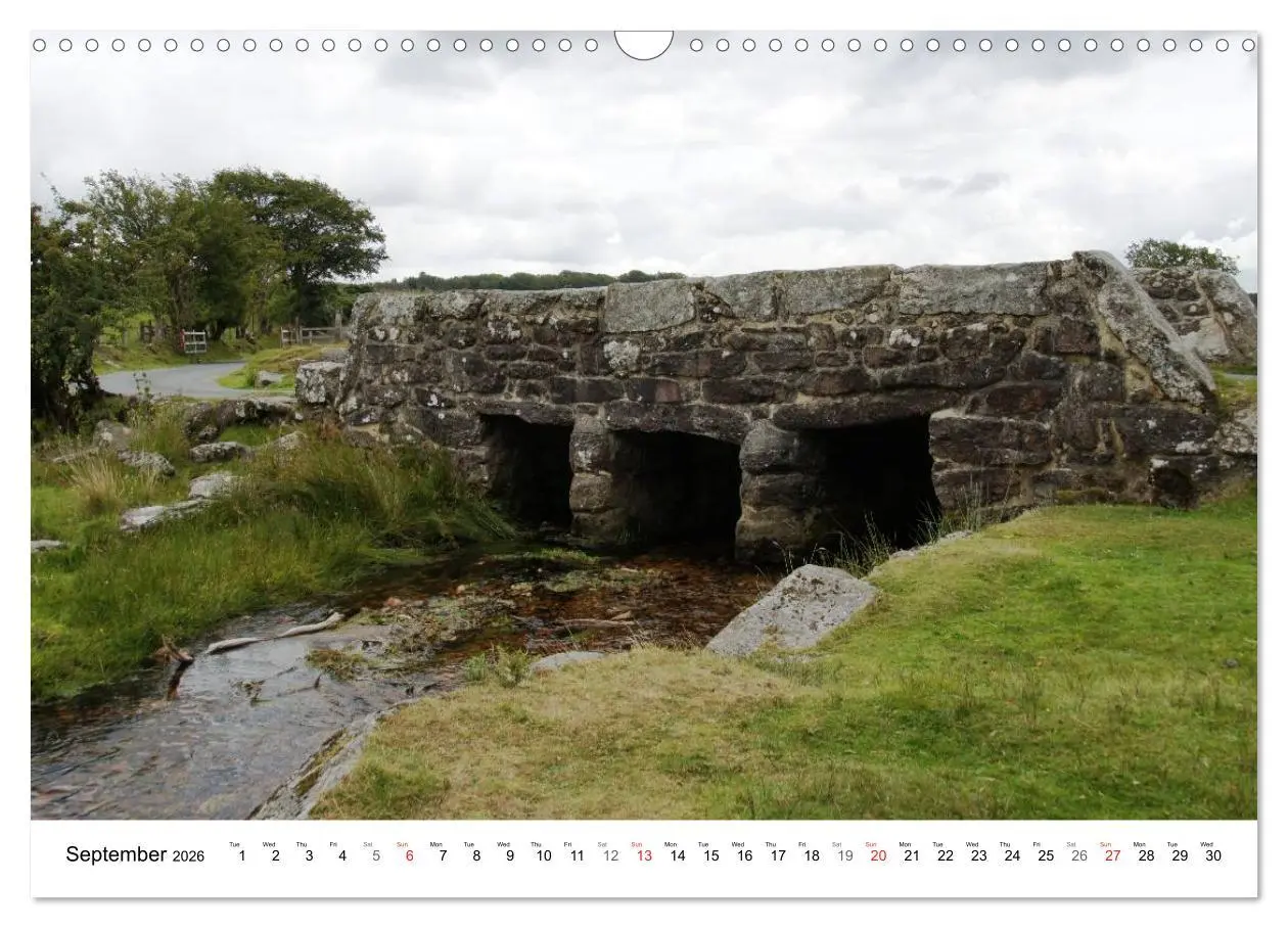 Bild: 9783516580341 | Charming - Mystic Devon Dartmoor, South England (Wall Calendar 2026...