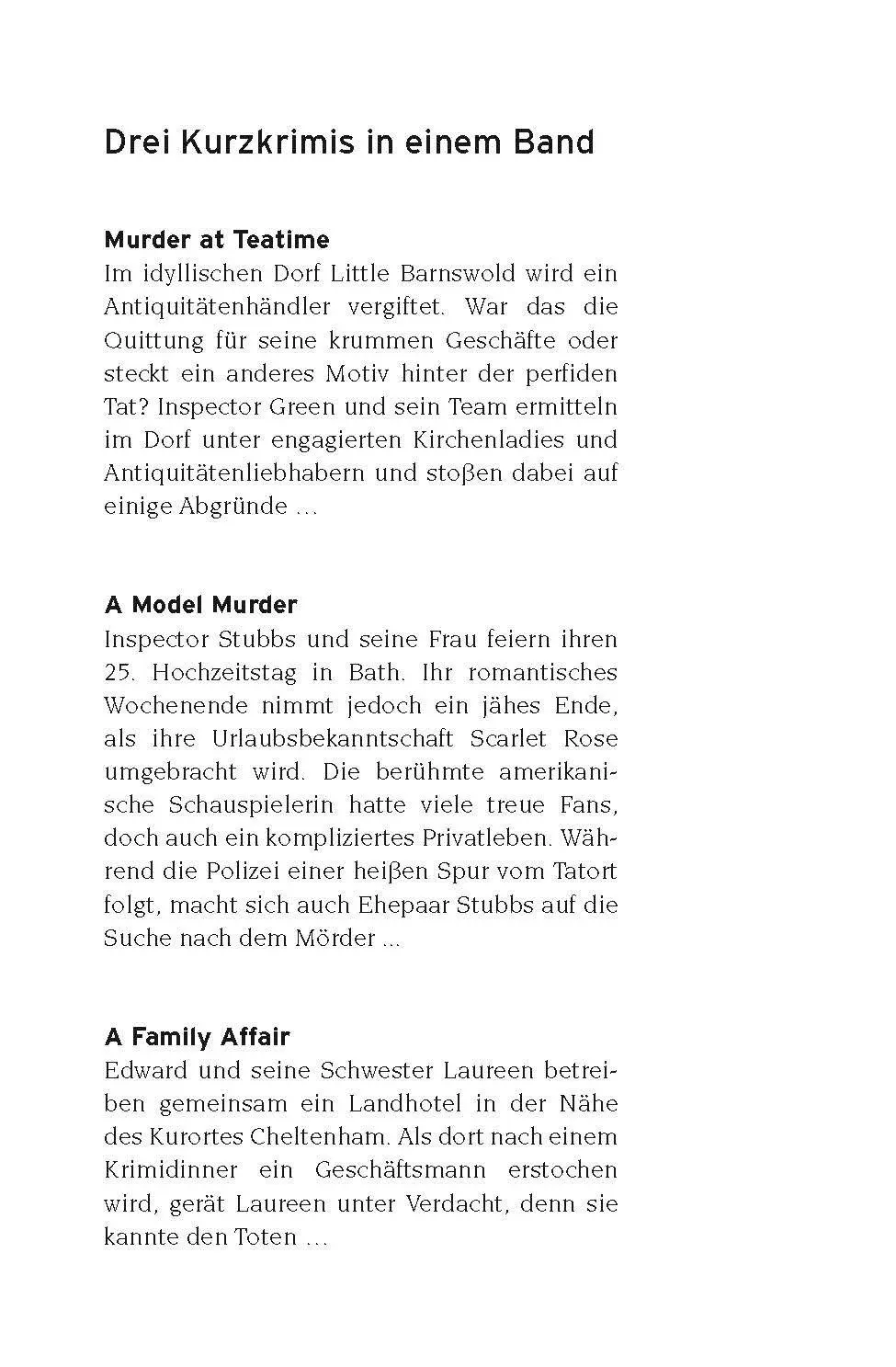 Bild: 9783790100341 | Murder at Teatime. Englisch A2 | Oliver Astley (u. a.) | Taschenbuch